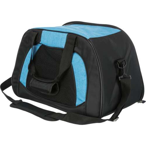 Trixie Kilian állatszállító táska, fekete és kék színben, max. 6 kg-os macskáknak és kutyáknak