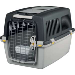 Kerbl Gulliver Mega 4 IATA állatszállító, szürke, 71x51x50 cm - Hordozó, autós box kisállatoknak