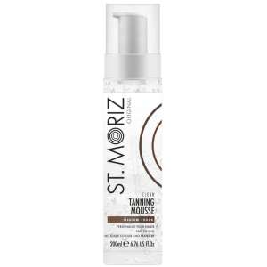 St. Moriz Clear Tanning Mousse, Medium Dark, 200ml - St. Moriz Tanning cream & oil