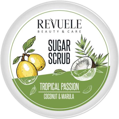 Scrub cu Zahar pentru Corp cu Cocos si Marula Revuele Tropical Passion, 200 ml 63869121