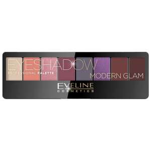 Paleta Profesionala de Farduri EVELINE Modern Glam Eyeshadow Palette, 8 nuante 63869159 