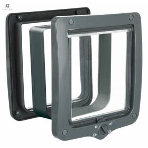 Trixie Macskaajtó - Alagúttal - 24x28cm