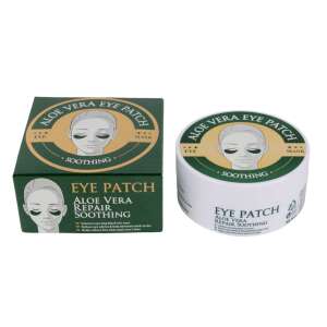 Aloe Vera Eye Patch, 60 premiumowych hydrożelowych plastrów na oczy z aloesem, spiruliną i hydrolizowanym kolagenem, Wokali plastry na oczy - Krem do konturowania twarzy i oczu