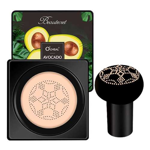 Million Pauline CC Creme mit Avocado, mattierender Effekt, mit Schwamm-Applikator