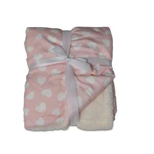 Cangaroo Shaggy babatakaró pink színben 