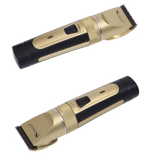 Surker SK-910 csendes működésű, akkumulátoros kisállatszőr nyíró készülék - 3-6-9-12 mm cserélhető fejekkel (BBV) (BBL)