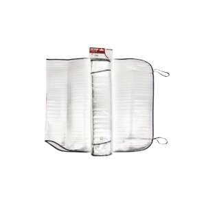 4Cars Sun Shade, XL size, 80x150 cm, silver, reflective, for car windshield - Windshield Cover