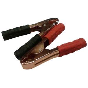 2 pack 400A jumper cable clamps, red and black, for car battery jump start - Jump Starter Cable