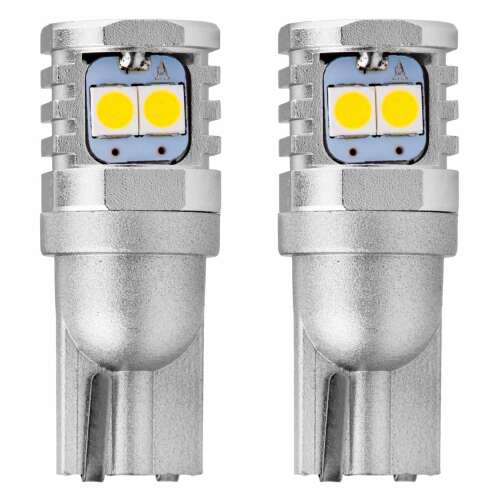 2x LED car bulbs W5W W10W T10 Canbus 6SMD 3030 white