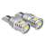 2x LED car bulbs W5W W10W T10 Canbus 6SMD 3030 white
