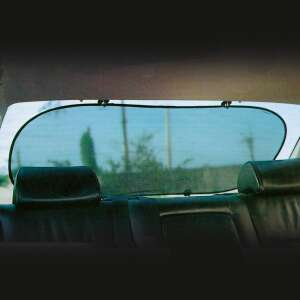 Carpoint rear window sunshade, 50x100cm, black, mesh, suction cups - Windshield Cover