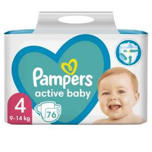 Pampers Active Baby Giant Pack Nadrágpelenka 9-14kg Maxi 4 (76db) 47159289 Pelenka - 4 - Maxi