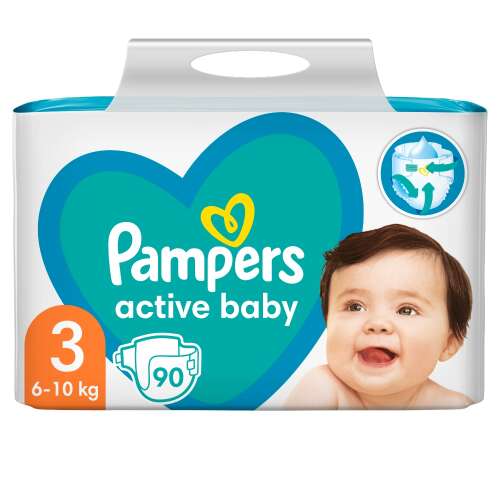 Pampers Active Baby Giant Pack 6-10kg Midi 3 (90pcs) 47159311