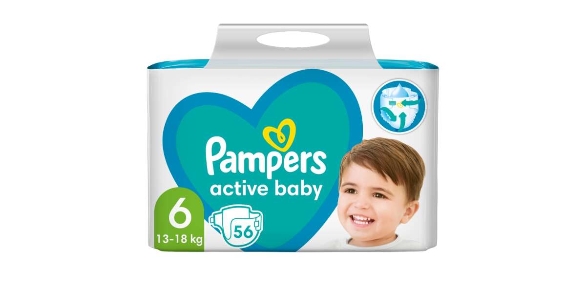 Pampers Active Baby Taped Diapers Medium, 62 Count Price, Uses, Side  Effects, Composition - Apollo Pharmacy