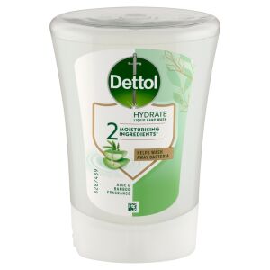 Dettol Aloe vera Wkład do bezdotykowego dozownika do mydła 250ml 126943485 - Mydło