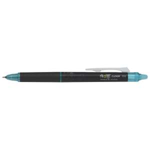 PILOT Frixion Point Clicker löschbarer Rollerball-Stift, schwarzer Schaft, hellblaue Tinte, 0,25 mm - Pilot