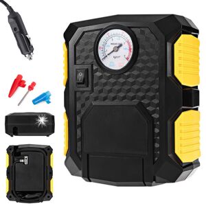 Verk Group 12V 150 PSI Autós Kompresszor Készlet Tartozékokkal - Kompresszor