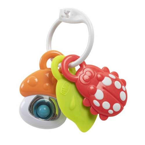 Chicco Nature Friends baba csörgő bogárral, levéllel és forgó gombával - Chicco