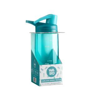 Wabo BPA mentes tritán, csatos zöld színű műanyag palack, 550ml 63907594 Kulacsok