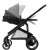 Maxi-Cosi Plaza+ stroller with Oria carrycot, black, seat unit reclined