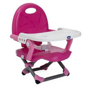 Chicco Pocket Snack 15 kg-ig hordozható székmagasító 65210738 Etetőszékek - Székre rögzíthető székmagasító - Lány
