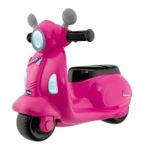 Chicco Vespa Primavera pink foot-powered scooter for toddlers, 1-3 years old, with lights and sounds - Kids' Motorcycle