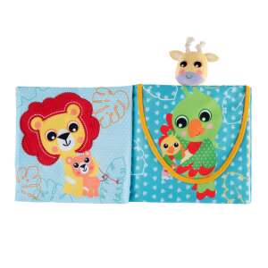 Chicco Animals' Book miękka książka z chrzęszczącymi stronami i palcową kukiełką żyrafy - Książka dla dzieci i młodzieży