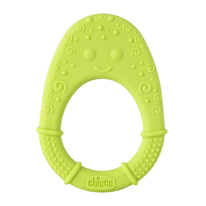 Chicco All soft szilikon rágóka 2m+ zöld