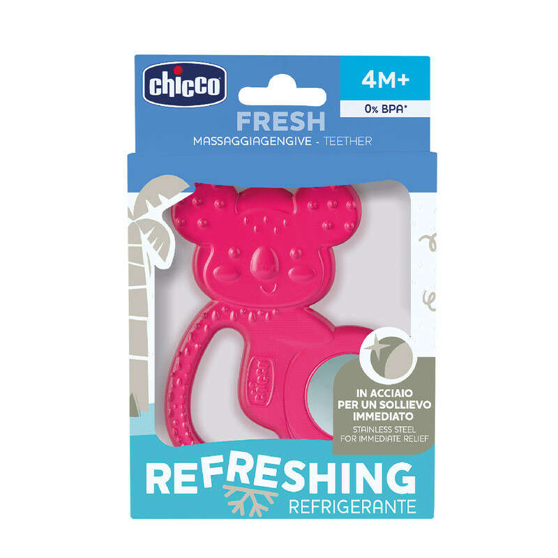 Chicco Koalás hűsitő rágóka 4m+ pink