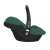 Side view of Maxi-Cosi CabrioFix i-Size infant car seat in green