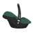 Side view of Maxi-Cosi CabrioFix i-Size infant car seat in green