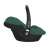 Side view of Maxi-Cosi CabrioFix i-Size infant car seat in green