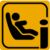 i-Size car seat safety standard icon
