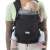 Chicco Skin Fit baby carrier, black, front carry position, ergonomic design, hip-healthy, newborn to 9 kg