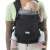 Chicco Skin Fit baby carrier, black, front carry position, ergonomic design, hip-healthy, newborn to 9 kg