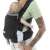 Chicco Skin Fit baby carrier, black, front carry position, ergonomic design, hip-healthy, newborn to 9 kg