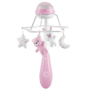 Chicco Rainbow 3 in 1 Musical Mobile, Projector and Night Light, Pink - Babies & Toddler