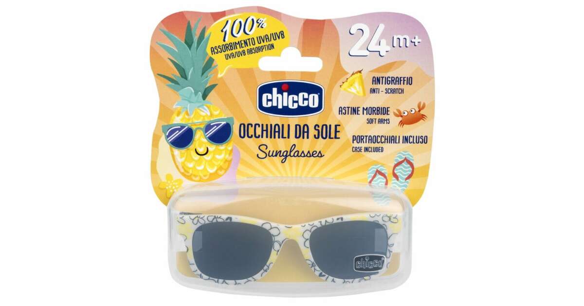 Chicco Sunglasses 2-4 years, 24m+, 2023 UVA, UVB filter