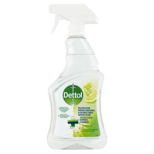 Dettol Lime&Menta Antibacterial Surface Cleaner Spray 500ml 49439927