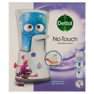 Dettol Kids bezdotykové umývanie rúk a náplň s aloe vera 250 ml