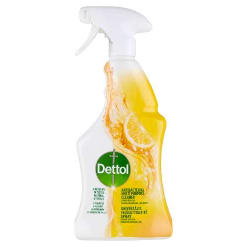 Dettol Power&Fresh Citrom&Lime univerzális felülettisztító Spray 500ml