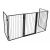 Angled View of Kaminer Fireplace Safety Gate