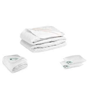 HypoallergenicMed mattress protector, summer duvet and 2 pillows bundle - Somnart Mattress Protector