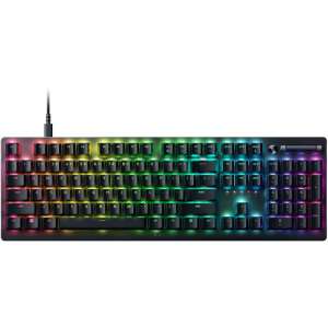 Razer DeathStalker V2 RGB Gaming-Tastatur mit roten Schaltern, Draufsicht - Razer