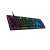 Razer DeathStalker V2 RGB gaming keyboard with red switches, angled view