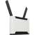 MikroTik Chateau LTE6 ax Wi-Fi 6 router, white, angled view