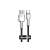 Baseus Cafule USB-USB-C kábel, 66 W, 0,25 m (fekete) (CAKF000001) 79468125