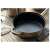 Renberg RB-2017 12-piece stainless steel cookware set with glass lids, close-up of frying pan