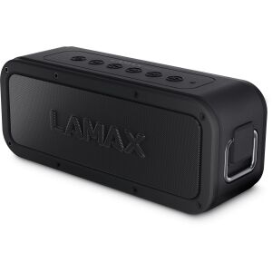 LAMAX Storm1 Bluetooth hangszóró, fekete, ferde nézet - Lamax