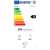 Energy efficiency label for Samsung RB34C670DSA/EF refrigerator, D class